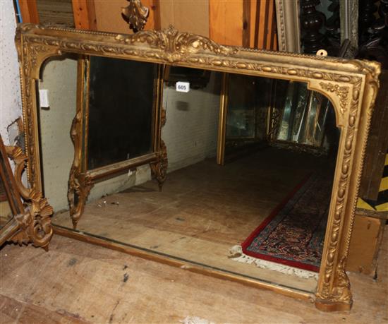 Small gilt framed mirror